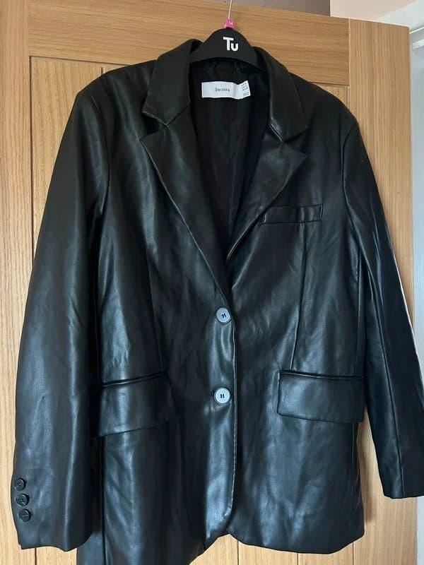 Bershka Bershka Leather blazer