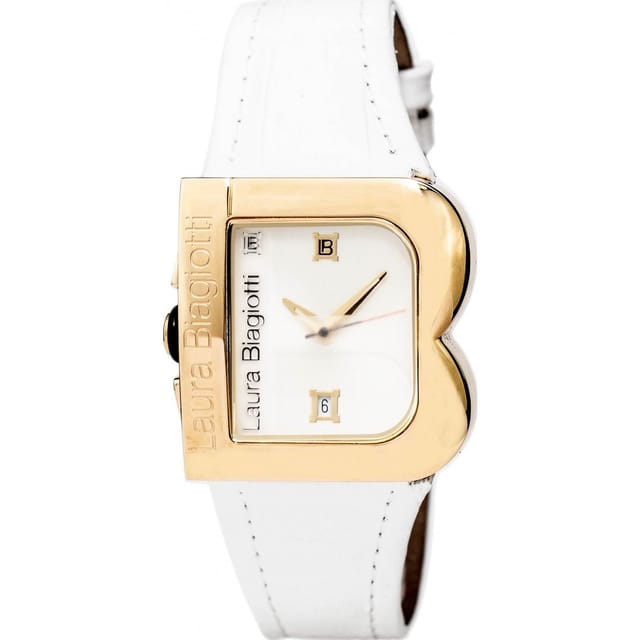Laura Biagiotti Laura Biagiotti Women's LB0001L-08 33mm Quartz Watch in White - 2
