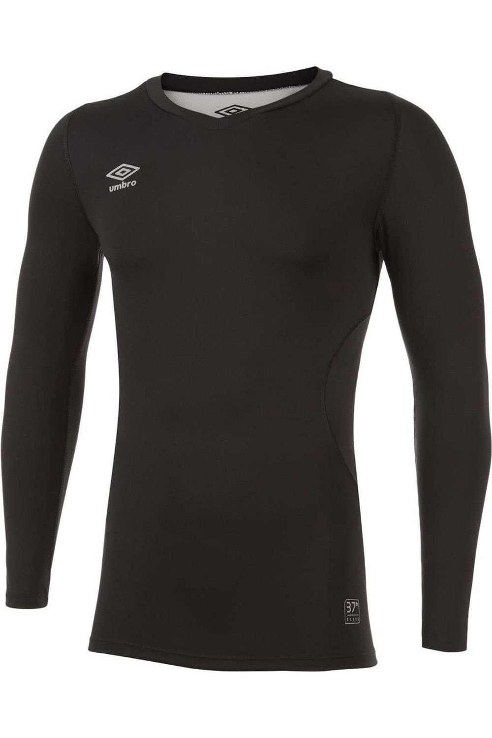 Umbro Umbro Men's Elite V Neck Base Layer Top in Black