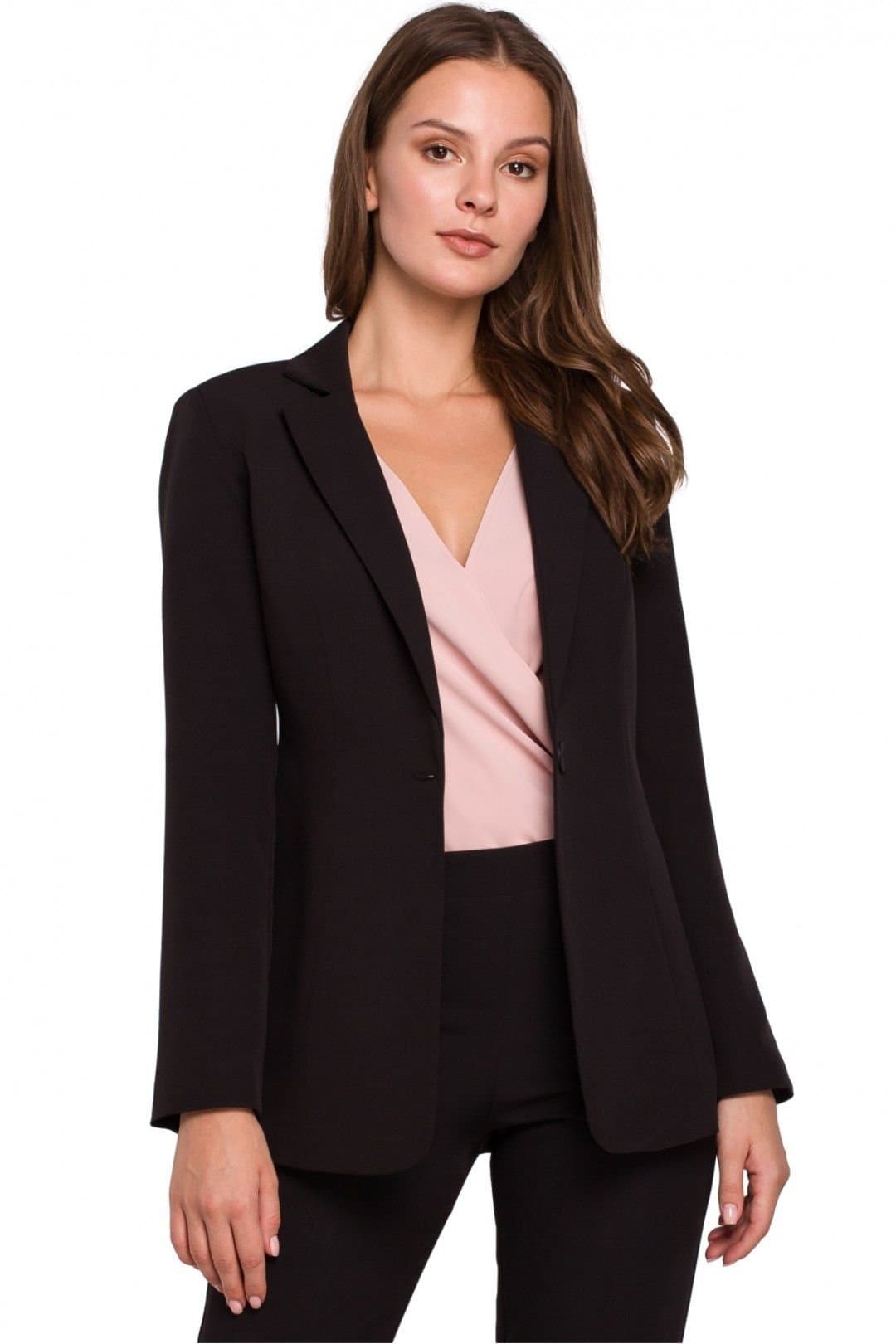 Love Lace Love Lace Black Tailored Slim Lined Jacket