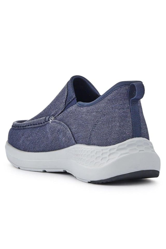 Pavers Pavers Men's Easy Step In Wide Fit Laceless Trainers in Navy - 3