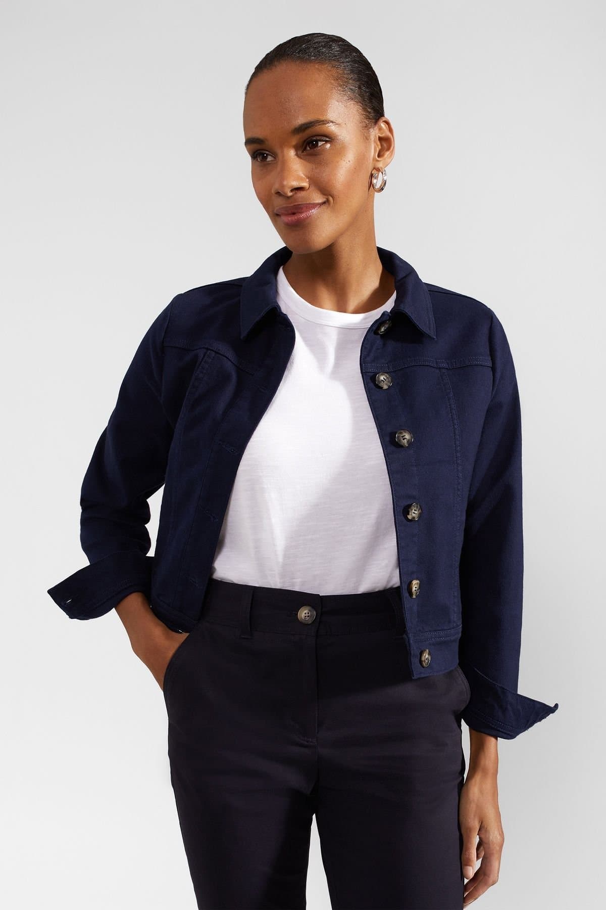 Hobbs London Hobbs London Women's Selborne Jacket in Dark Navy