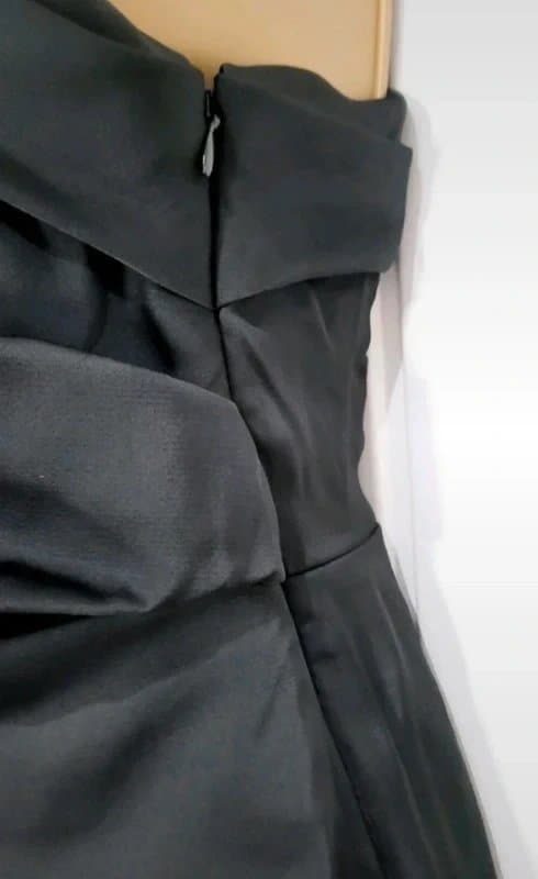 River Island River Island NEW size 10 black short cocktail party play suit one shoulder