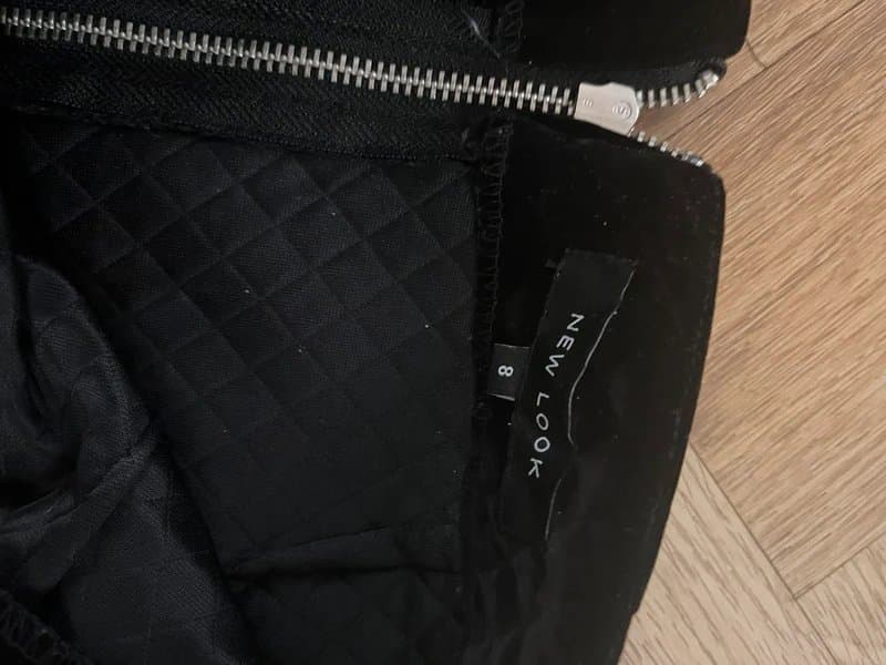 New Look Velvet mini skirt