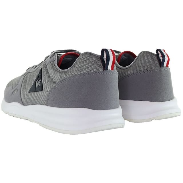 Le Coq Sportif Le Coq Sportif Men's LCS R600 Mesh Lace-Up Grey Synthetic Trainers - 3