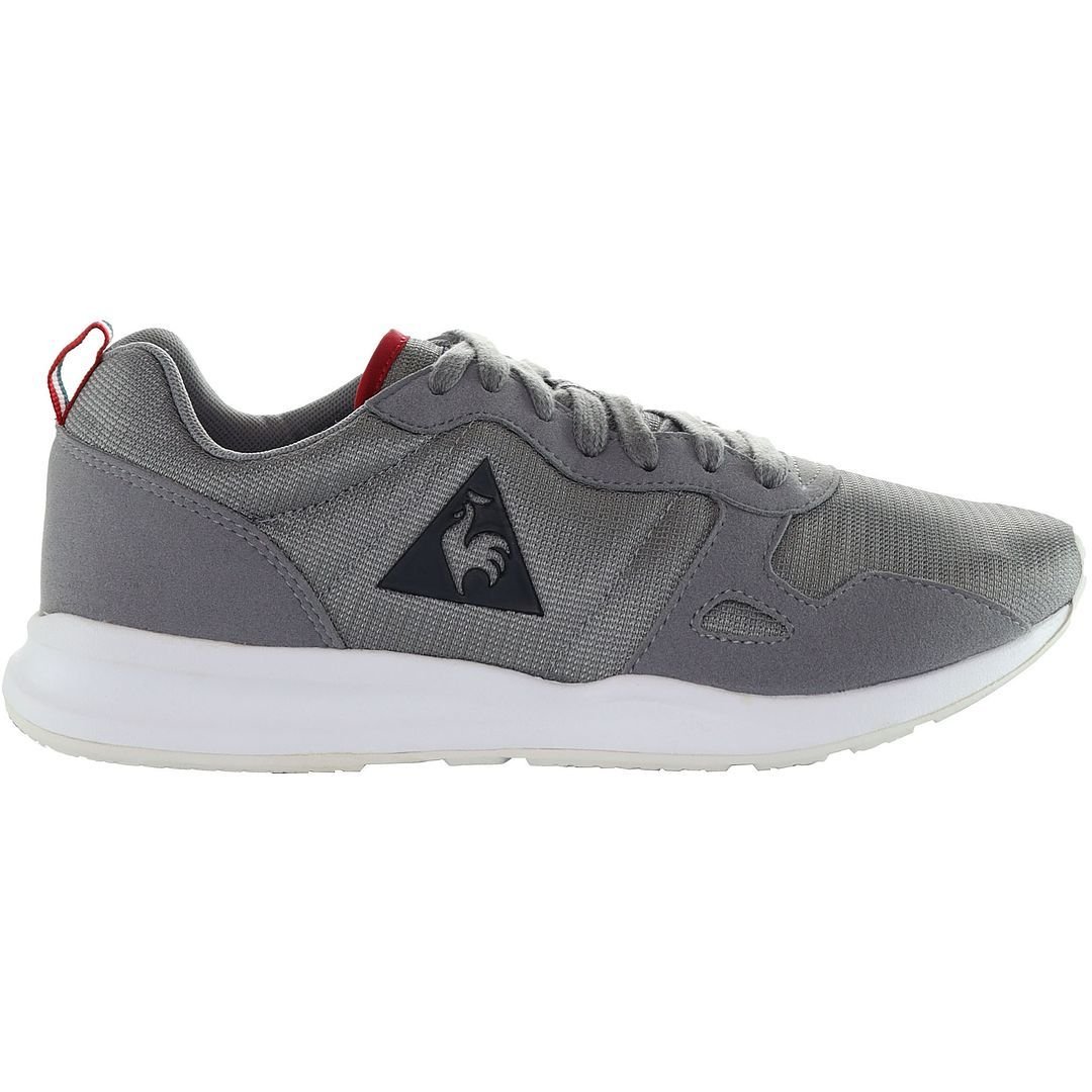 Le Coq Sportif Le Coq Sportif Men's LCS R600 Mesh Lace-Up Grey Synthetic Trainers - 4