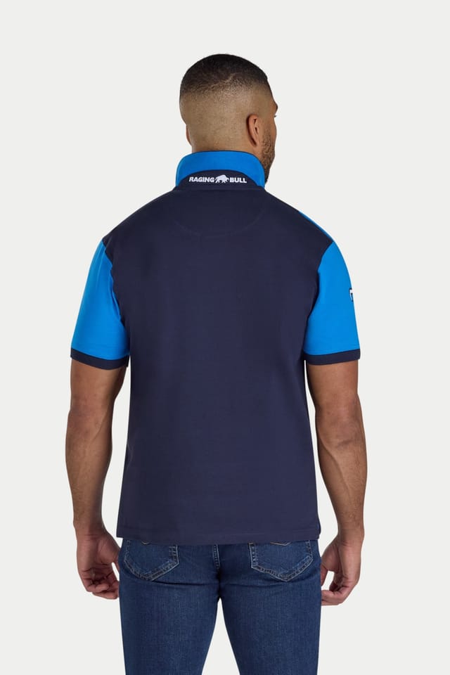 raging bull Raging Bull Men's Diagonal Stripe Jersey Polo - 2