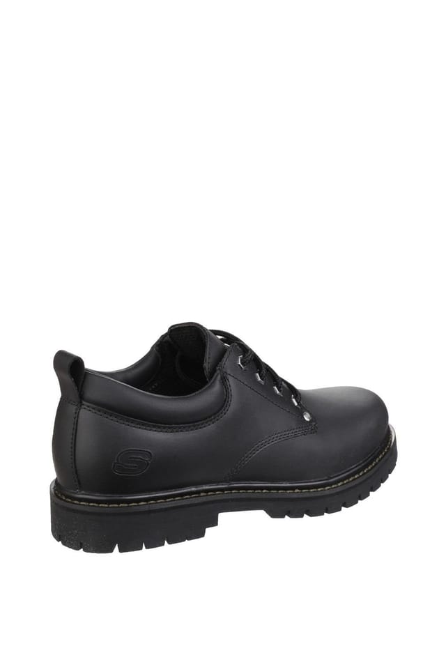 Skechers Skechers Men's 'Tom Cats' Leather Lace Shoes in Black - 2