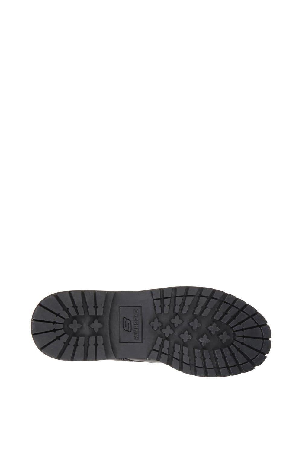 Skechers Skechers Men's 'Tom Cats' Leather Lace Shoes in Black - 4