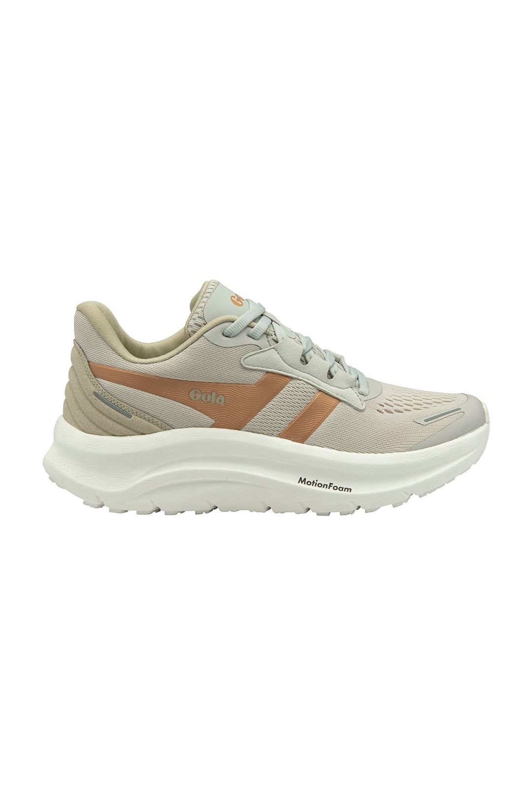 Gola Gola Women's 'Veris Tempo' White Mesh Running Trainers