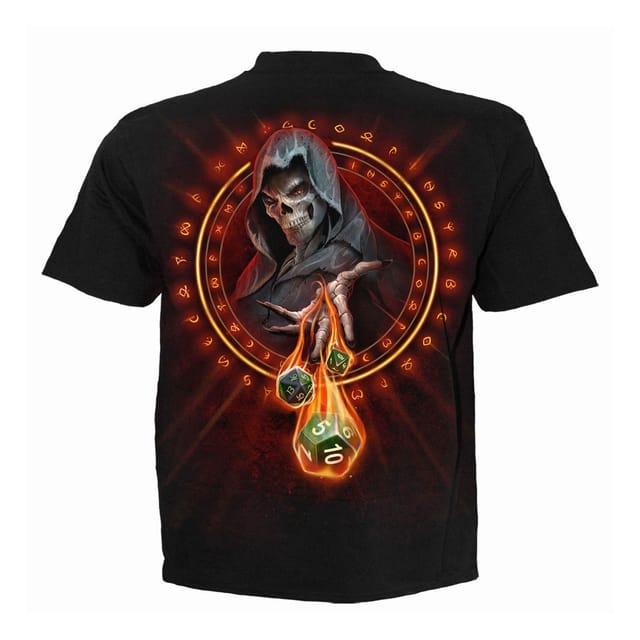 Spiral Direct Spiral Direct Men's Dungeon Master Back Print T-Shirt in Black - 3