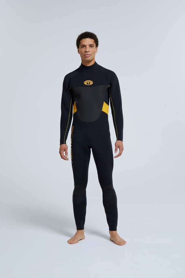 Animal Animal Men's 'Trent' Water Sports Beach Swimming Comfy Wetsuit in Yellow - 2