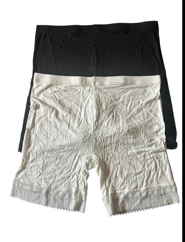 Collection Hey Girl pack of 2 nightwear shorts. Size 10-12. High Waisted