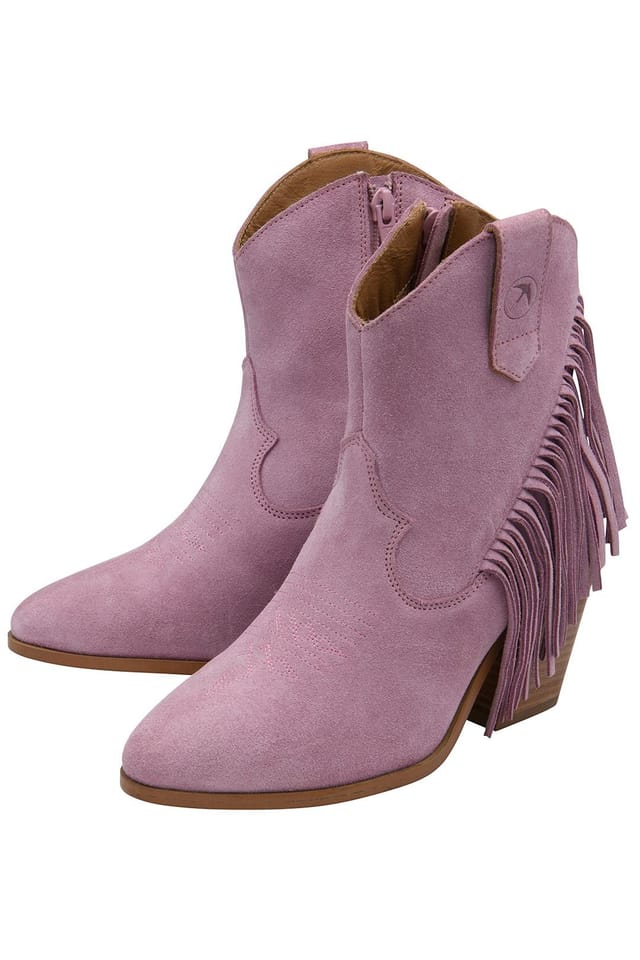 Ravel Ravel Women's 'Horsley' Suede Ankle Boots in Pink - 2