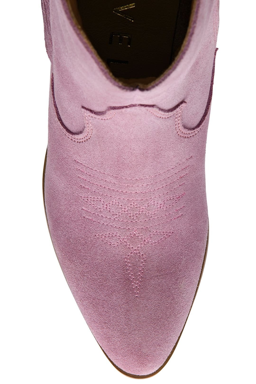 Ravel Ravel Women's 'Horsley' Suede Ankle Boots in Pink - 4