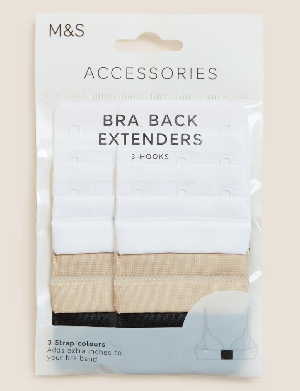 Marks & Spencer M&S 6pk Bra Extenders Multi