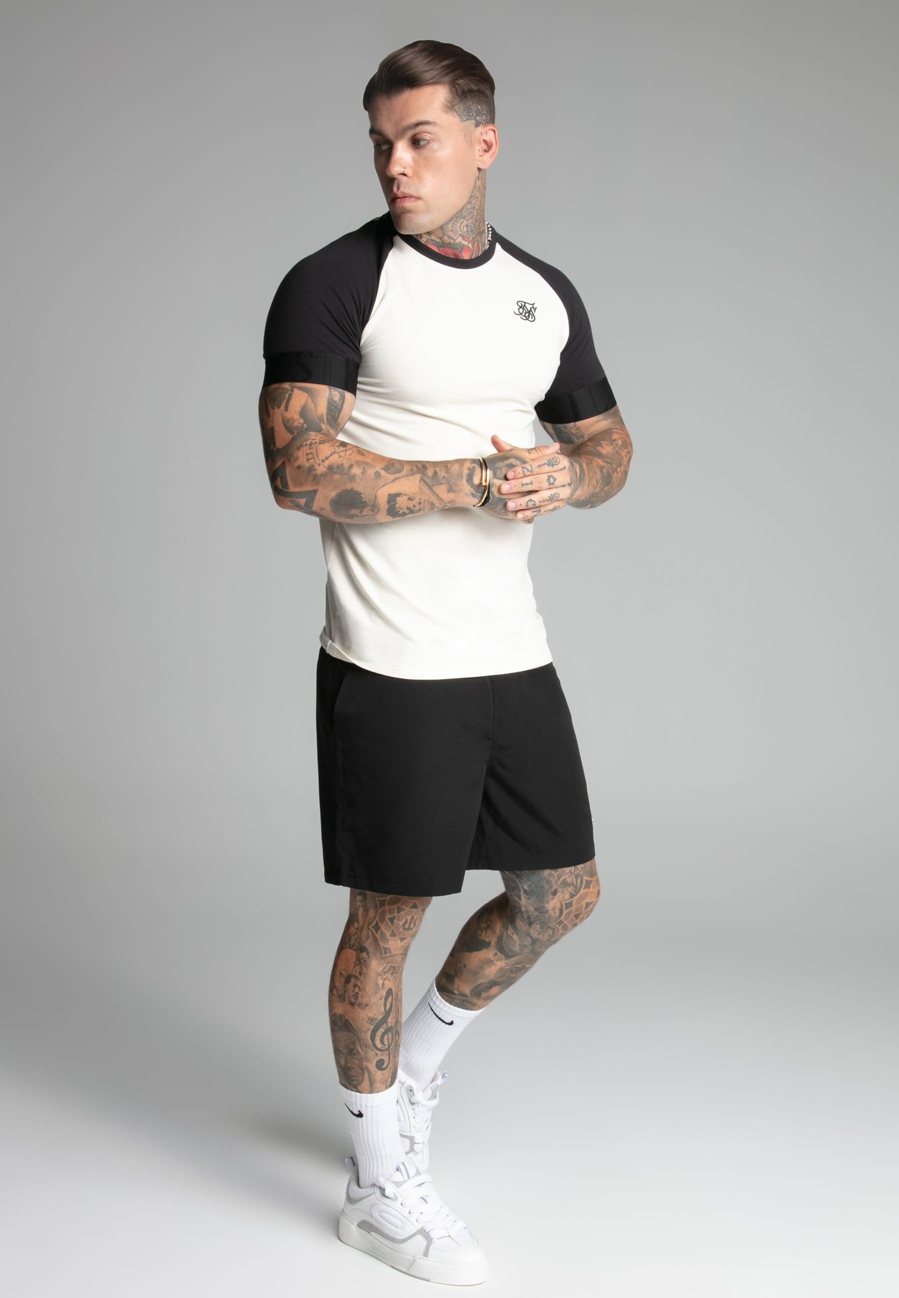 SikSilk SikSilk Men's Black Swim Shorts - 4