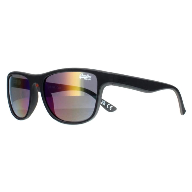 Superdry Superdry Men's Square Matte Black Grey Purple Flash Mirror Rockstep - 2