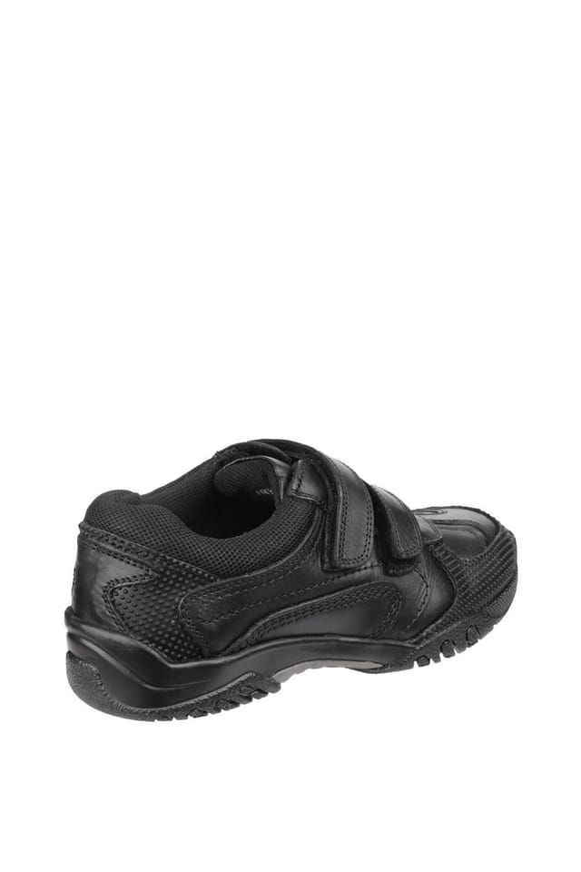 Hush Puppies Hush Puppies Men's 'Jezza Junior' Leather Trainers in Black - 2