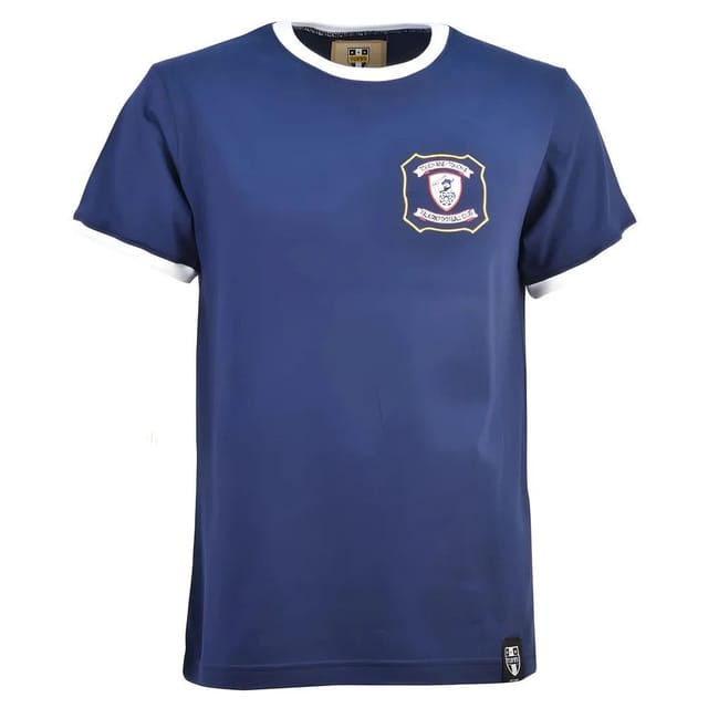 Falkirk Falkirk Men's Mens 12th Man T-Shirt Navy White Ringer - 2