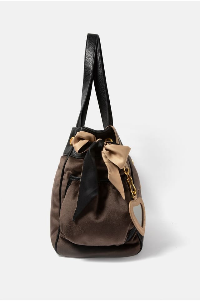 Juicy Couture Juicy Couture Women's Daydreamer L. Duoble Hand Cotton/ PU Chocolate in Brown - 2