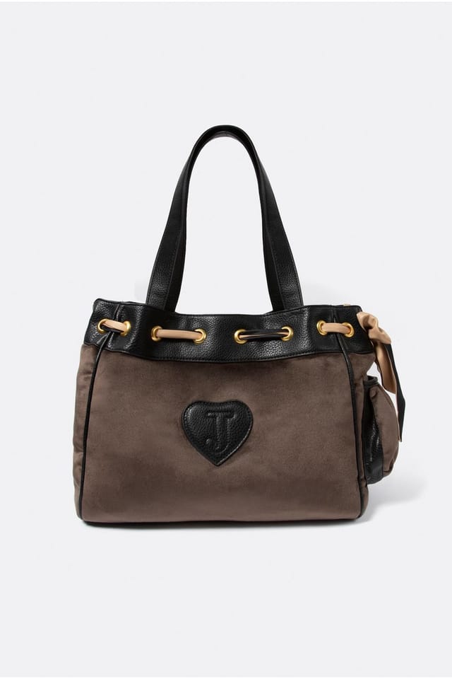 Juicy Couture Juicy Couture Women's Daydreamer L. Duoble Hand Cotton/ PU Chocolate in Brown - 3