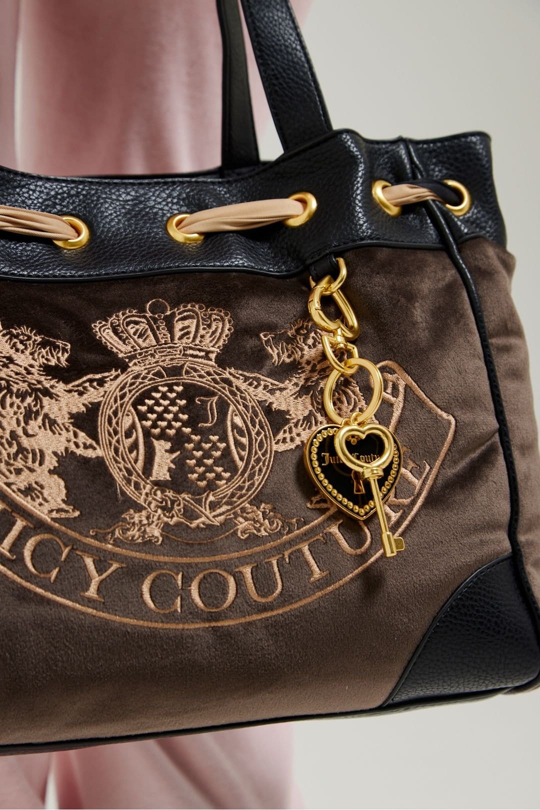 Juicy Couture Juicy Couture Women's Daydreamer L. Duoble Hand Cotton/ PU Chocolate in Brown - 4