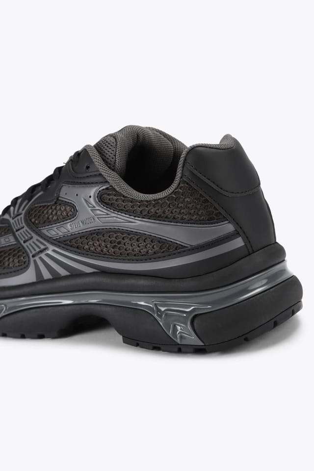 Steve Madden STEVE MADDEN Men's 'Thaedeus 010' Trainers in Black - 3