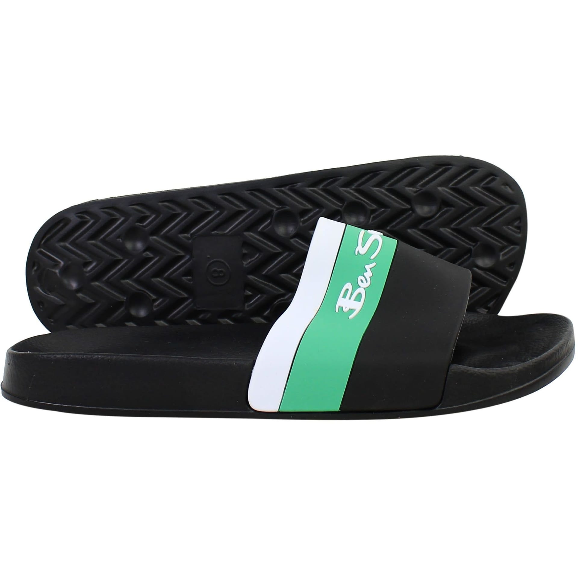 Ben Sherman Ben Sherman Men's Fistral Black Sliders - 4
