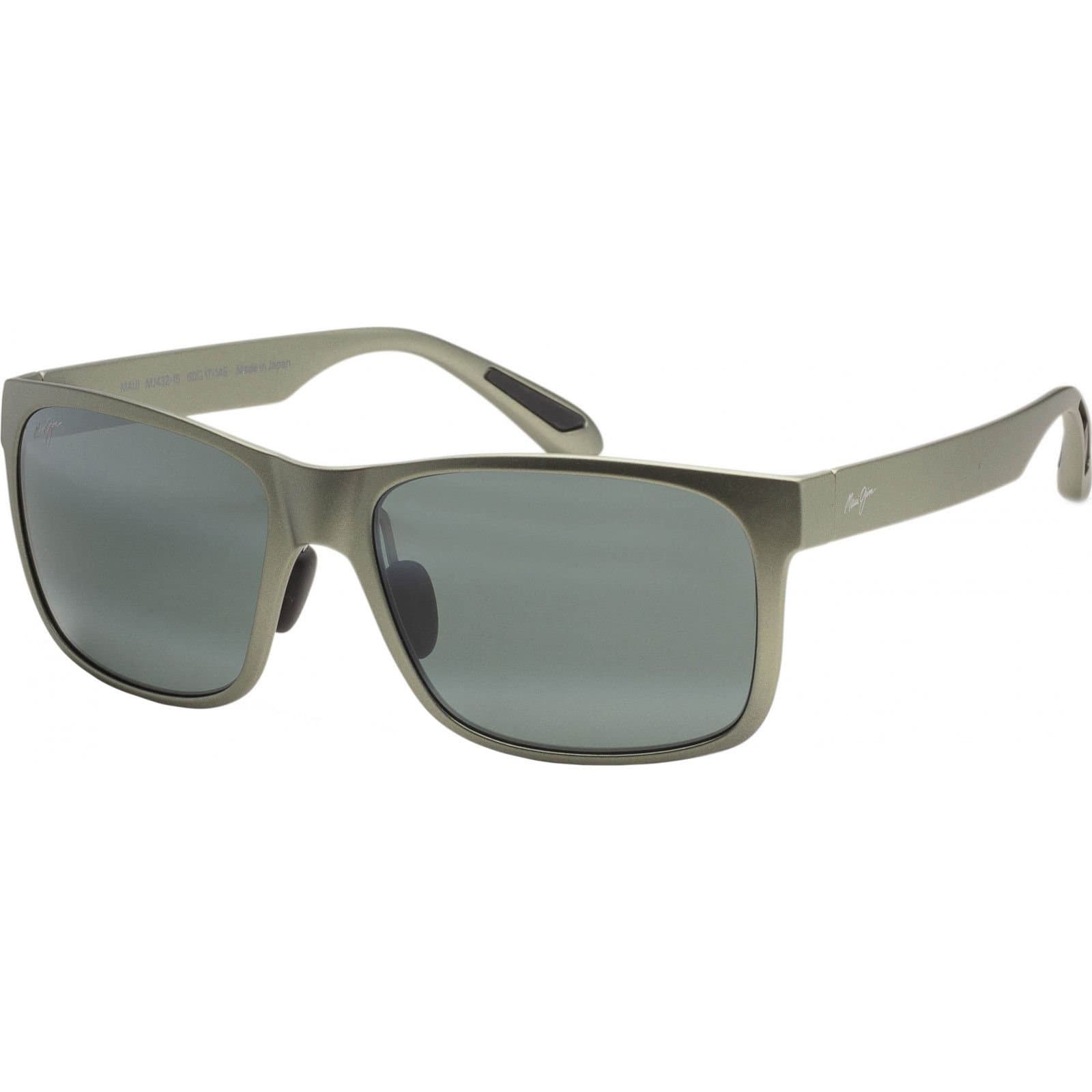 Maui Jim Maui Jim Men's MJ0432S-005 Red Sands Aviator/Navigator Sunglasses in Green