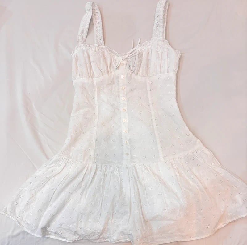 Bershka Mini embroidered dress (new with tags) *never worn*