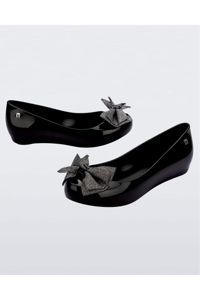 Melissa Shoes Melissa Shoes Women's Ultragirl Sweet XXIV Jelly Ballet Shoes in Black - 2