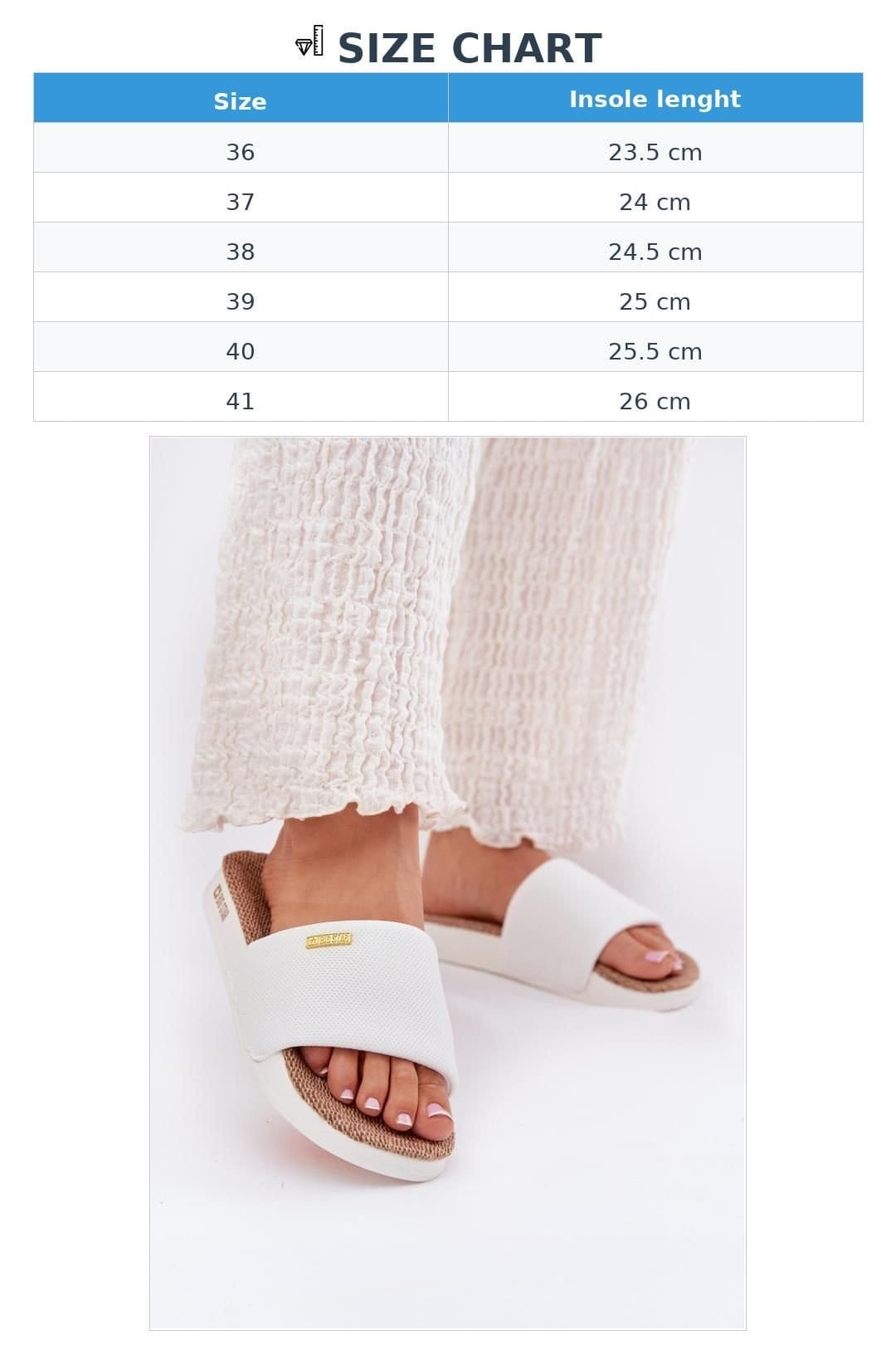 Love Lace Love Lace Women's Big Star Textile Flip Flops With Cushioned Foam Sole Summer in White - 4