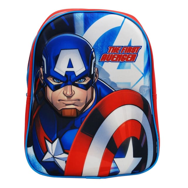 simpa simpa Men's Captain America 7PC Back to School Bundle - 2
