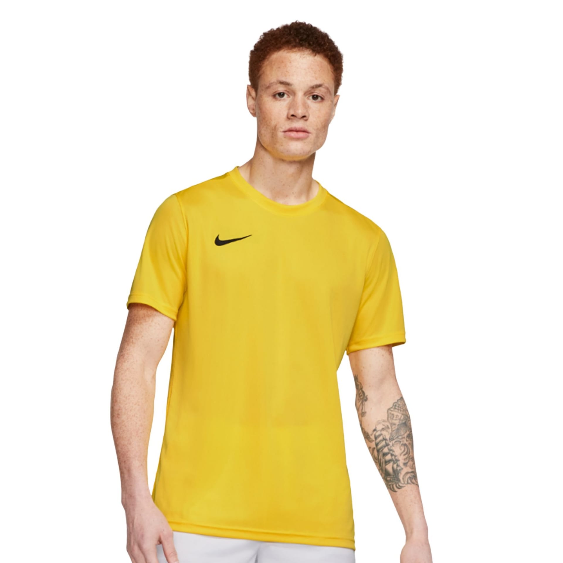 Nike Nike Men's Dry Park VII Short-Sleeved Jersey in Yellow - 4