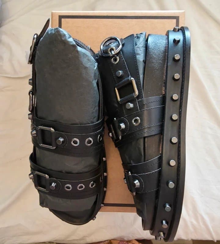 ASOS Studded leather sandals