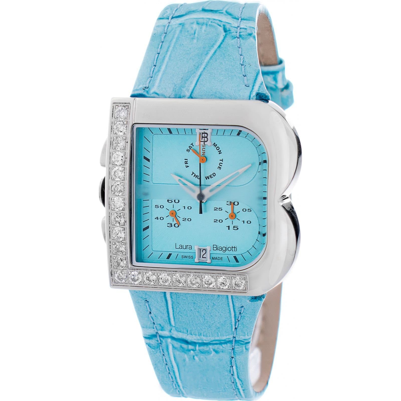 Laura Biagiotti Laura Biagiotti Women's LB0002L-AD 33mm Quartz Watch in Blue