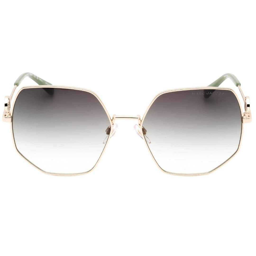 Marc Jacobs Marc Jacobs Women's Green Leg Ends Gold Sunglasses