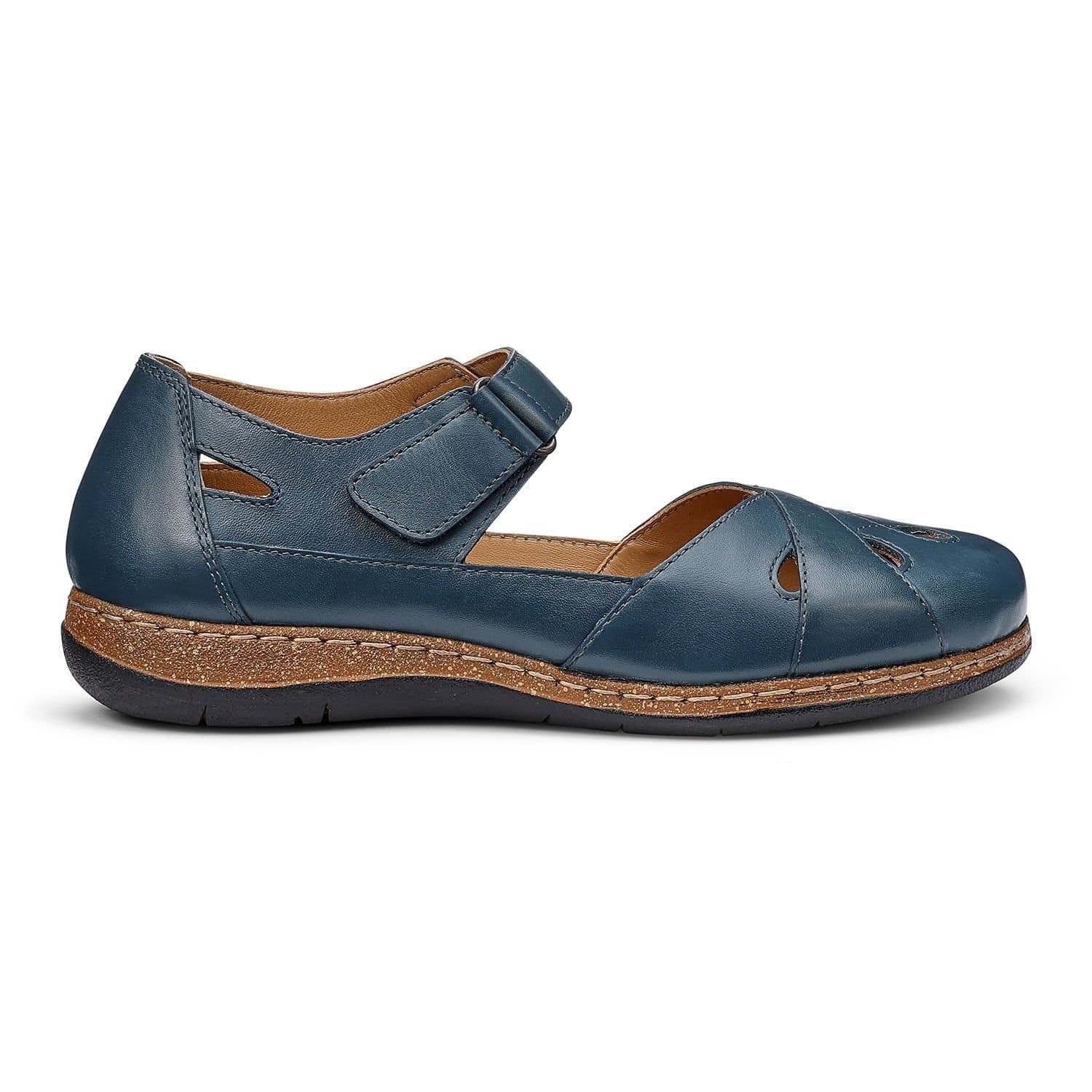Hotter Hotter Women's 'Devi' Mary Janes in Mid Blue
