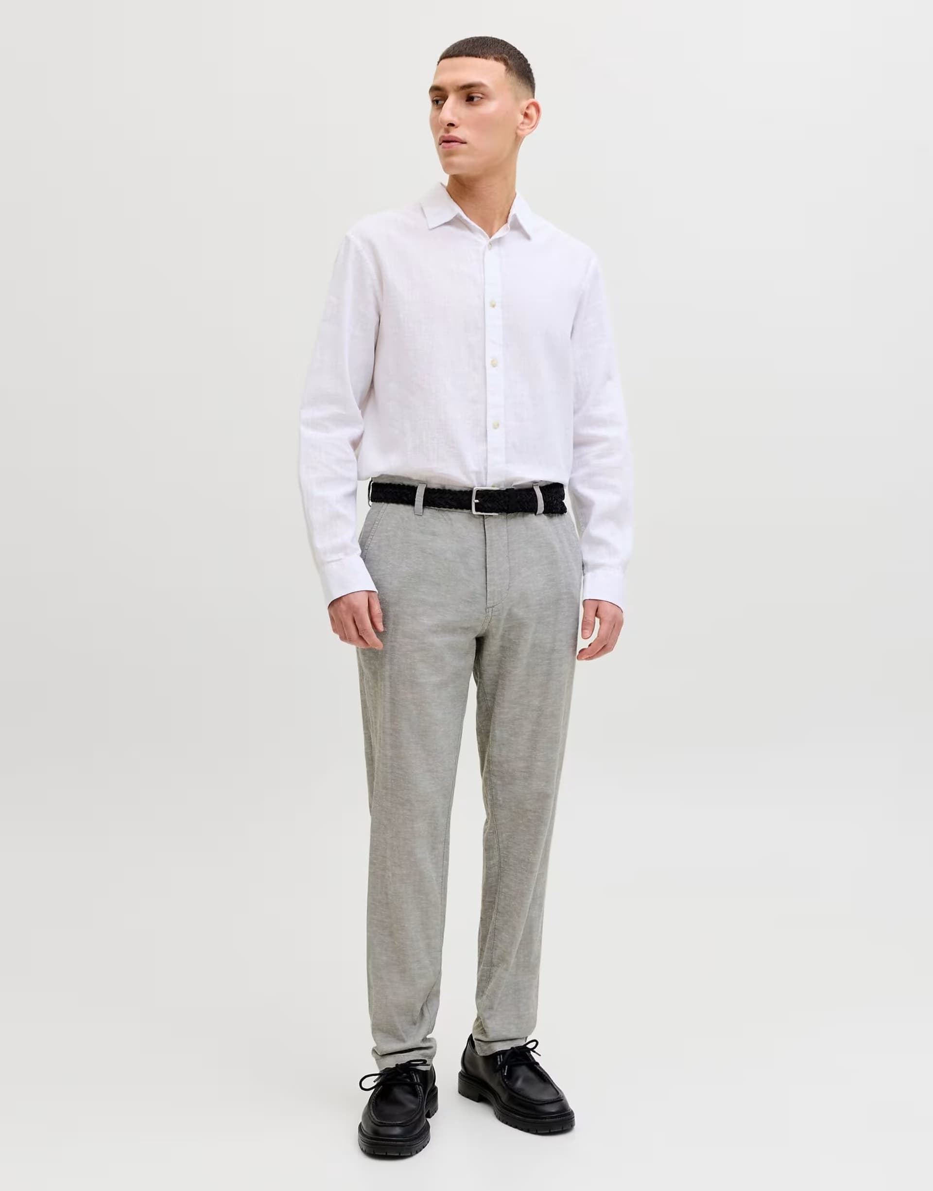 ASOS Jack & Jones Chino trousers in dusty olive