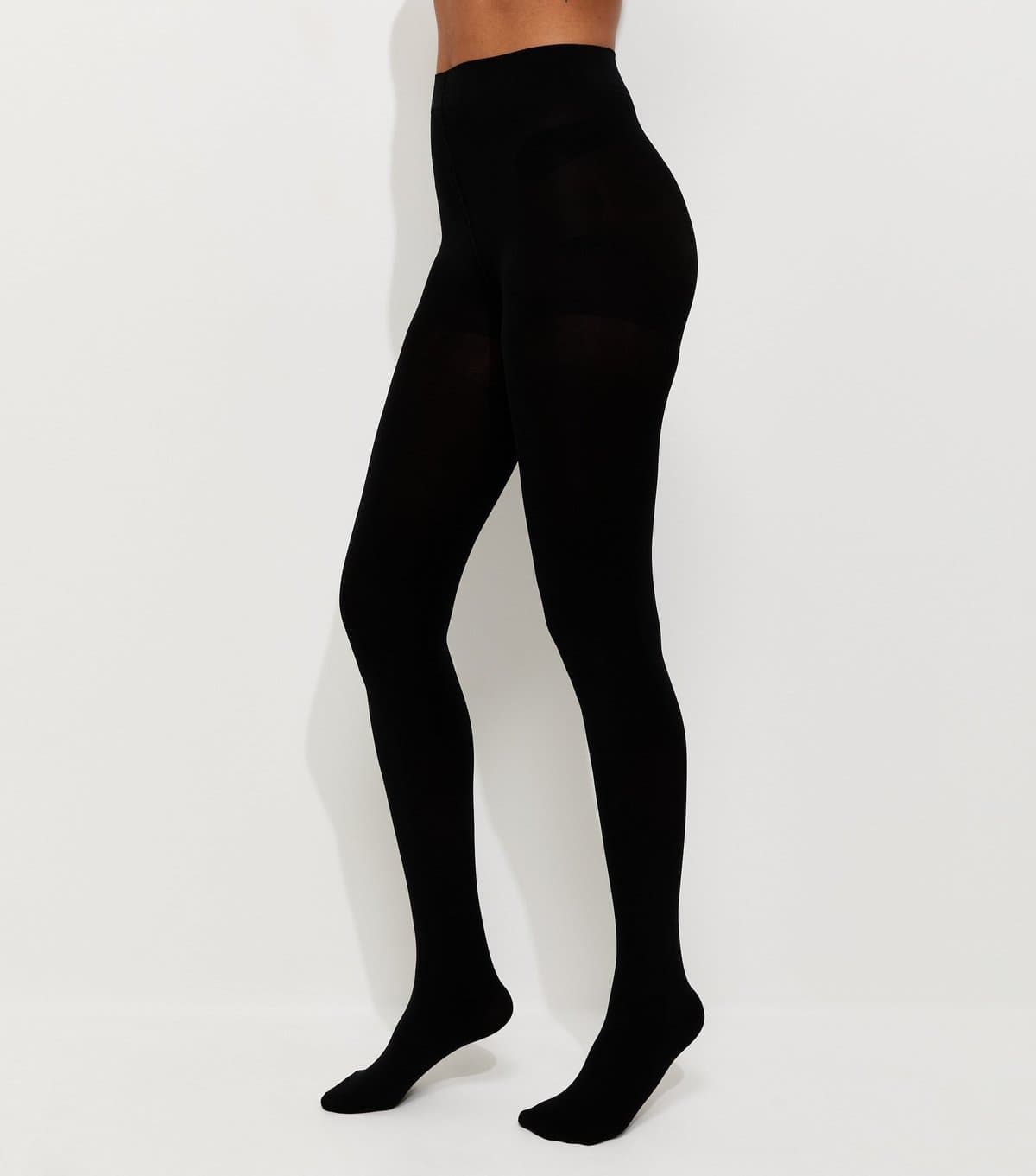 New Look Black Premium Body Shaping 100 Denier Tights New Look