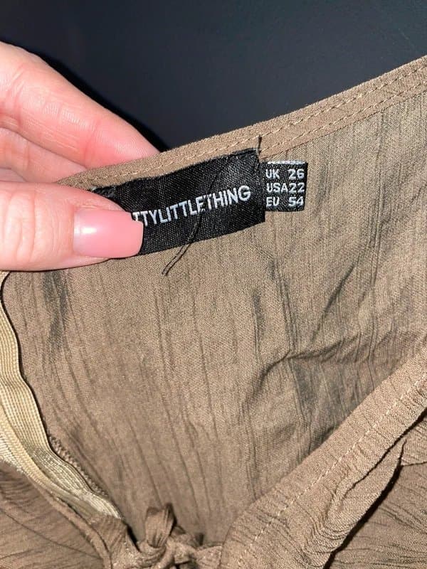 PLT PLT Khaki playsuit