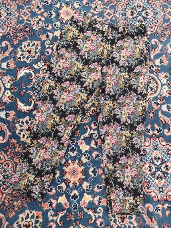 ASOS Floral tapestry trousers / jeans