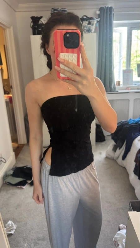 Bershka bershka tube top black