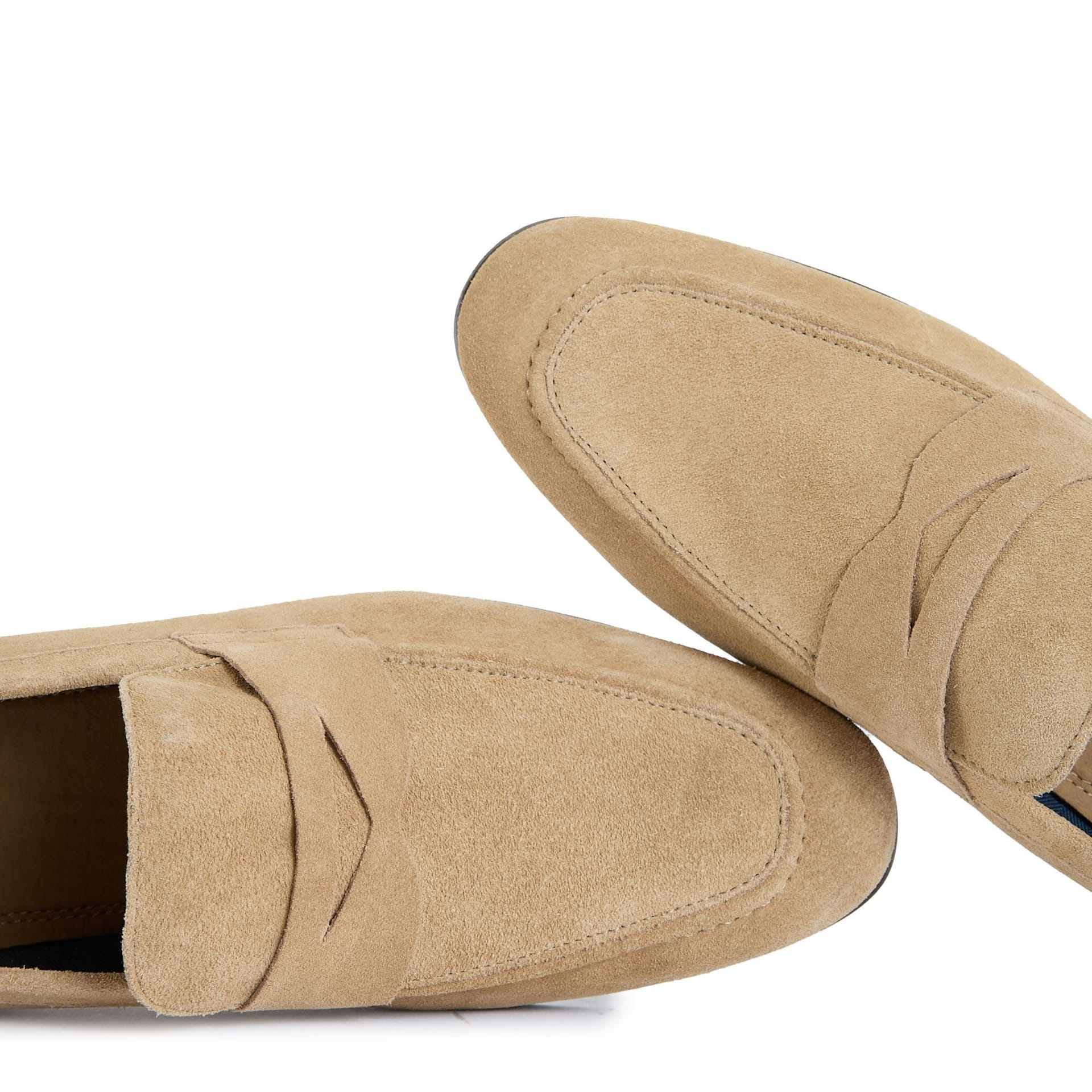 SOLETRADER SOLETRADER Men's Liam Loafer Shoes in Taupe - 4