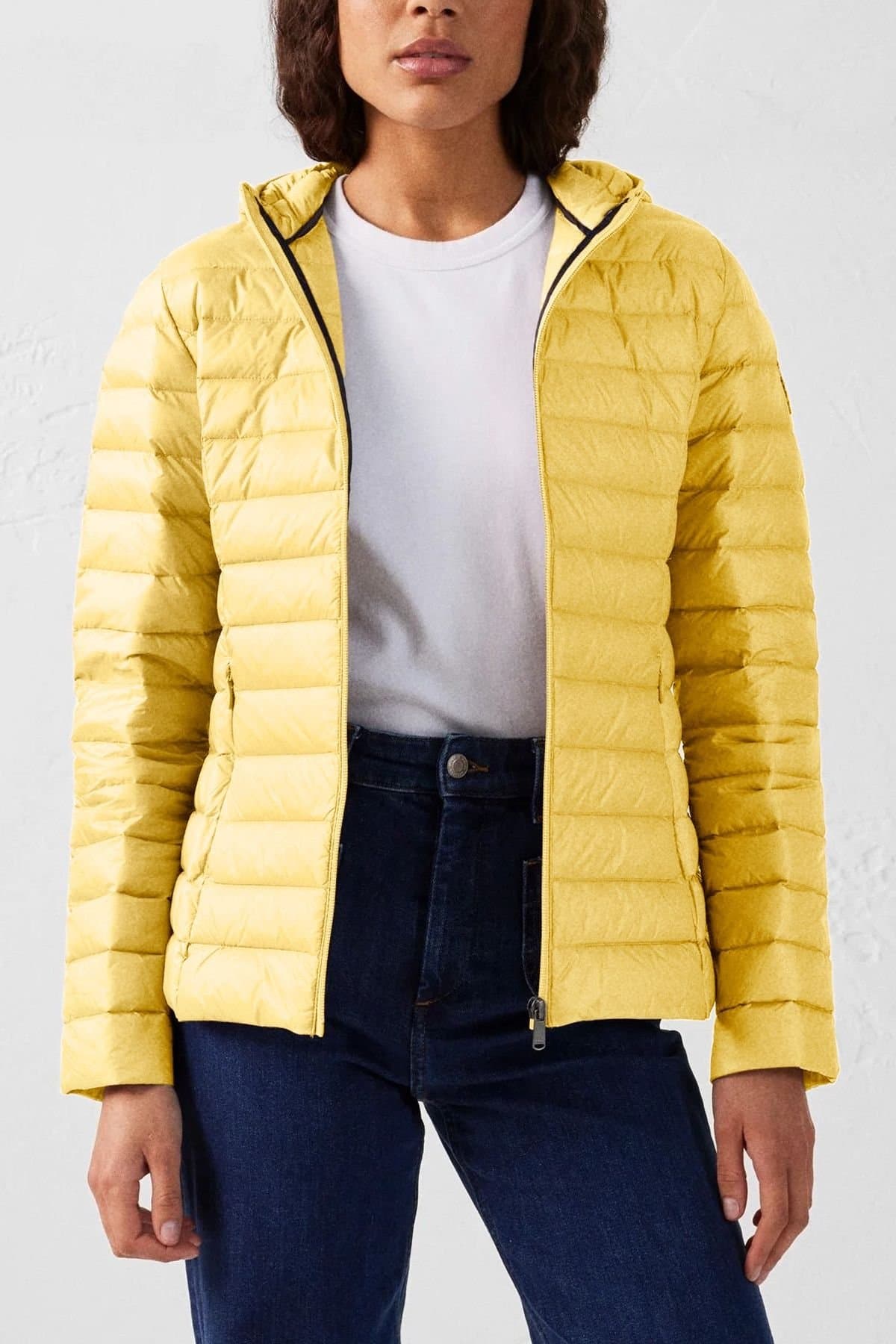 JOTT JOTT Women's Cloe Down Jacket in Bright Yellow