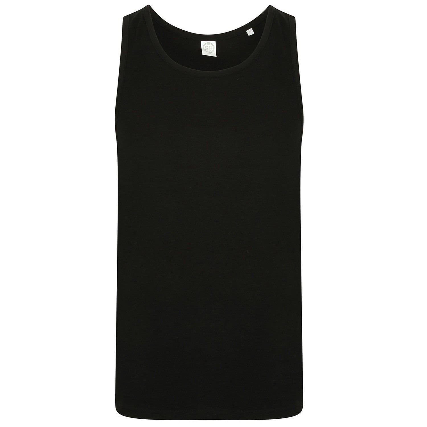 SF Men SF Men Men's Feel Good Stretch Tank Top in Black