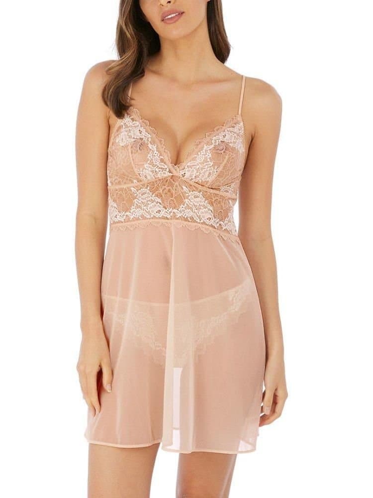 Wacoal Wacoal Women's Lace Perfection Chemise in Beige