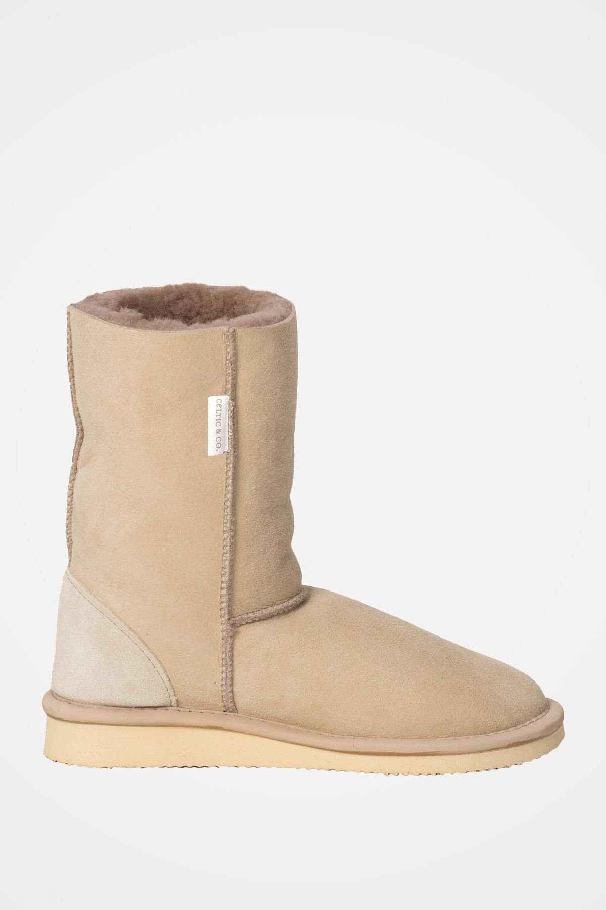 Celtic & Co Celtic & Co Women's Shearling House Boots in Cream - 3