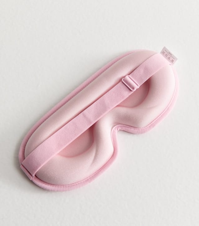 Brushworks Pink 3D Eyelash Protector Sleep Mask Brushworks New Look - 3